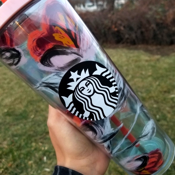 🆕️Starbucks, Rare, Peony Floral Tumbler - Picture 4 of 16
